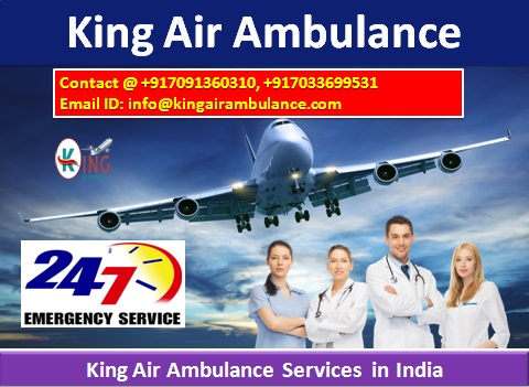 King Air Ambulance Service in India